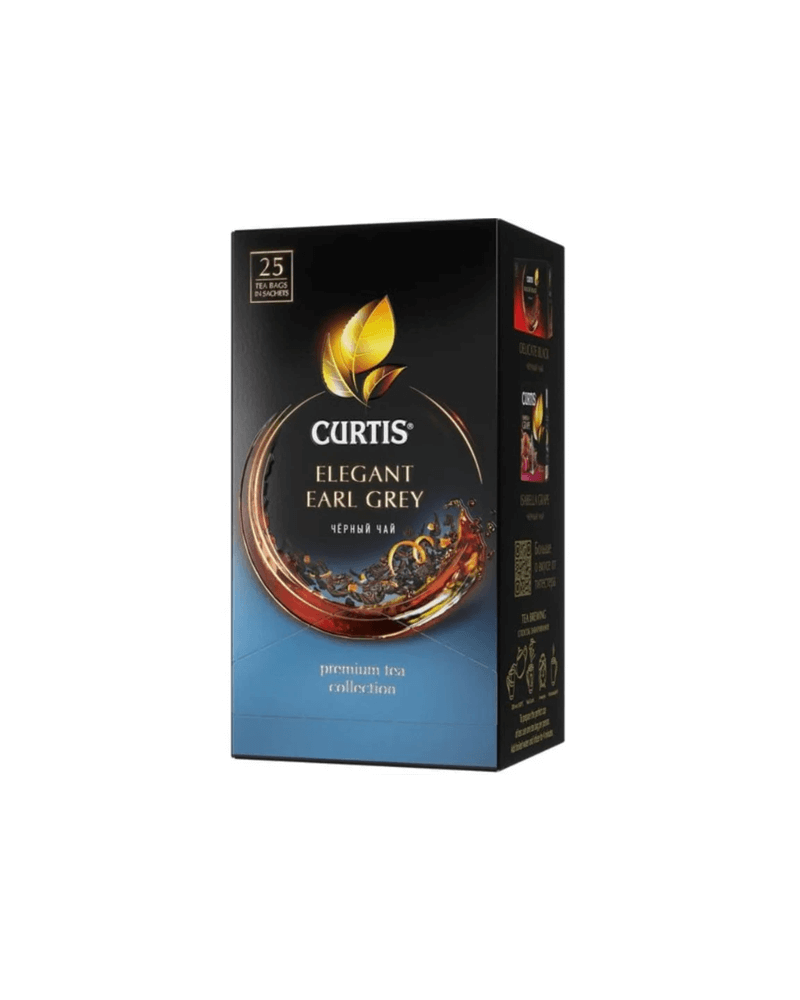 Чай черный элегантный Эрл Грей – 25 пакетиков